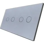 WELAIK dvojnásobný skleněný panel 2+2 - šedý