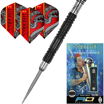 Šipka Red Dragon Šipky Steel Peter Wright Double WC SE Black 22g