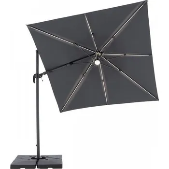 Slunečník Doppler Ravenna 2,5 x 2,5 m antracit