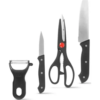 Kuchyňský nůž Sada kuchyňských nožů se škrabkou a nůžkami