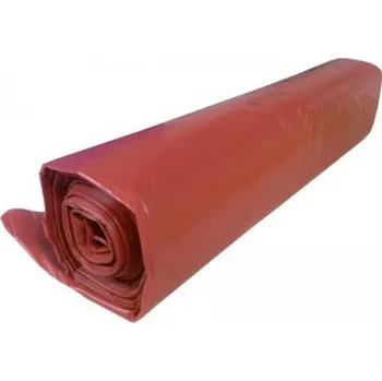 Pytle na odpadky Pytel na odpad LDPE 70x110 60µ červený - role (20 ks)