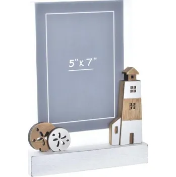 Rám na obraz Fotorámeček "MAJÁK" dřevo 13x18cm