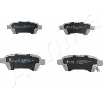 Brzdová destička Sada brzdových destiček, kotoučová brzda ASHIKA 51-01-130