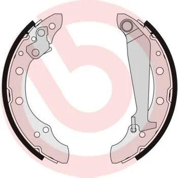 Brzdová čelist Sada brzdových čelistí BREMBO S 85 511