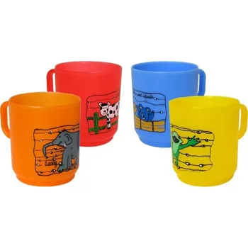 Hrnek dětský plast 250ml DEKOR CZ, mix
