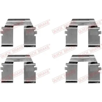 Brzdový systém Sada příslušenství, obložení kotoučové brzdy Quick Brake 109-1232