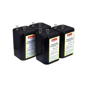 Záložní baterie 4R25 6V (Nissen) IEC 4R25 4ks Set originál 7900mAh
