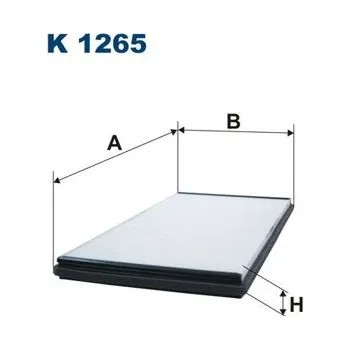 Klimatizace automobilu Filtr, vzduch v interiéru FILTRON K 1265