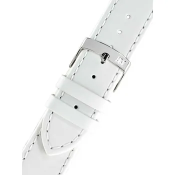 Řemínek na hodinky Kožený řemínek Morellato Sprint S 2619875.017, bílý