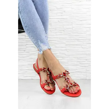 Dámské sandále Ctogo Gogo Červené sandály G241-3R Velikost: 36