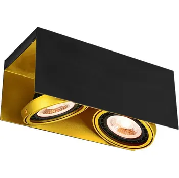 Dekorativní svítidlo Moderní přisazené bodové svítidlo VERSO 4212 GTV OS-VERSO2-11-DEC