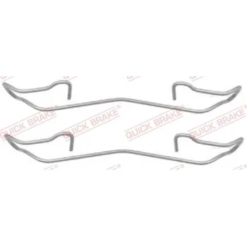 Brzdový systém Sada příslušenství, obložení kotoučové brzdy Quick Brake 109-1187
