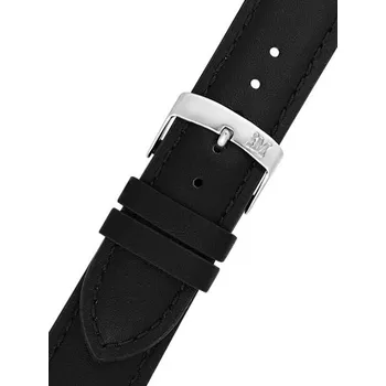 Řemínek na hodinky Kožený řemínek Morellato Grafic L 0969087.019, černý