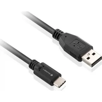 Datový kabel Kabel GoGEN USB/USB-C, 2m - černý