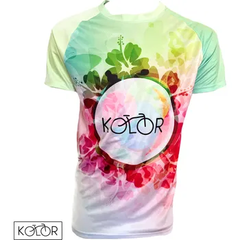 cyklistický dres Funkční triko KOLOR Rainbow Velikost: XS
