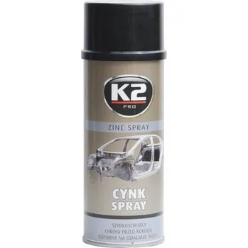 K2 ZINC SPRAY 400 ml - zinkový sprej (antikorozní údržba)