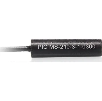 Relé PIC MS-210-3-1-0300 MS-210-3-1-0300, jazýčkový kontakt, 1 spínací kontakt, 150 V/DC, 120 V/AC, 0.5 A, 10 W, 10 VA