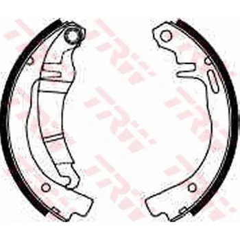 Brzdová čelist Sada brzdových čelistí TRW GS8144