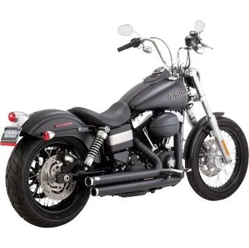 Výfuk pro motocykl Výfuk VANCE AND HINES BIG SHOTS STAGGERED na Dyny 12-13 (černé provedení)