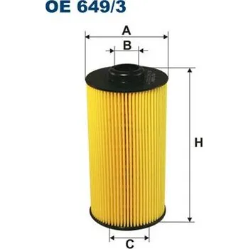 Autodíl Olejový filtr FILTRON OE 649/3