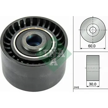 Rozvod motoru Vratná/vodicí kladka, ozubený řemen Schaeffler INA 532 0395 10