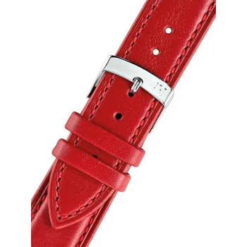 Řemínek na hodinky Kožený řemínek Morellato Musa 3935A69.083 M, červený