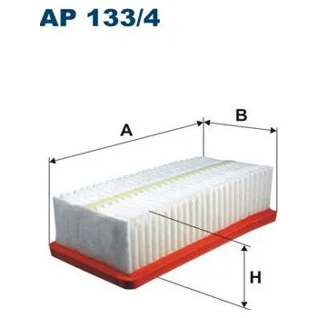 Vzduchový filtr Vzduchový filtr FILTRON AP 133/4