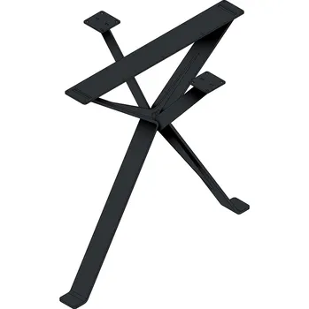 Stolová podnož Mila Design Stolová noha centrální EX 72080P 720 mm černá