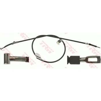 Lanko parkovací brzdy Tažné lanko, parkovací brzda TRW GCH122