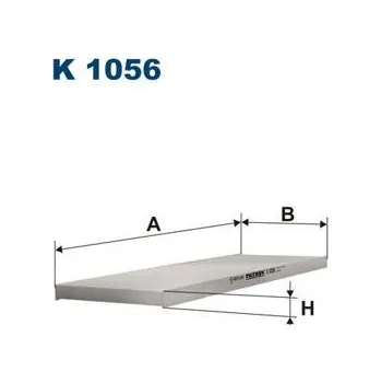 Autodíl Filtr, vzduch v interiéru FILTRON K 1056