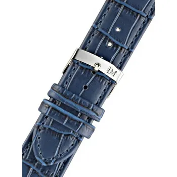 Řemínek na hodinky Kožený řemínek Morellato Juke 4934A95.062 M, modrý