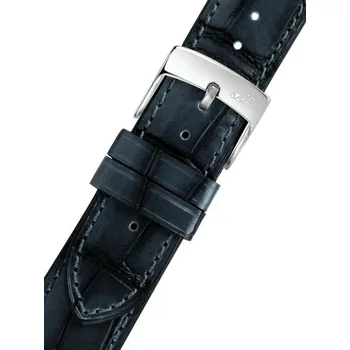 Řemínek na hodinky Kožený řemínek Morellato Tiepolo 5534D40.062 M, modrý