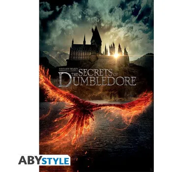 Plakát ABY style Fantastická zvířata - Brumbálova Tajemství Fénix 91,5 x 61 cm