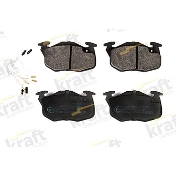 Auto-moto Sada brzdových destiček, kotoučová brzda KRAFT AUTOMOTIVE 6005500