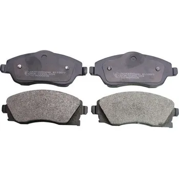 Brzdový systém Sada brzdových destiček, kotoučová brzda DENCKERMANN B110577