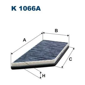 Autodíl Filtr, vzduch v interiéru FILTRON K 1066A