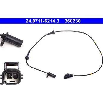 ABS Snímač, počet otáček kol ATE 24.0711-6214.3