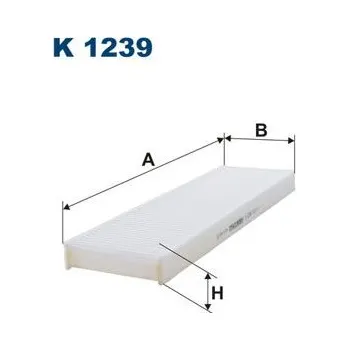 Auto-moto Filtr, vzduch v interiéru FILTRON K 1239