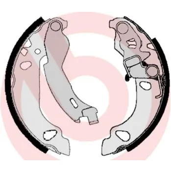 Brzdová čelist Sada brzdových čelistí BREMBO S 23 522