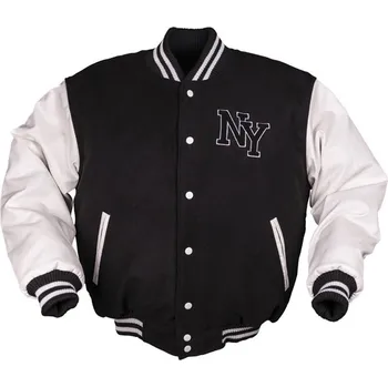MIL-TEC® Bunda NY baseball ČERNO/BÍLÁ velikost: M