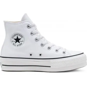 Dámská obuv BOTY CONVERSE CT ALL STAR PLATFORM CANVA - bílá - EUR 36,5 + při osobním odběru 1 434 Kč