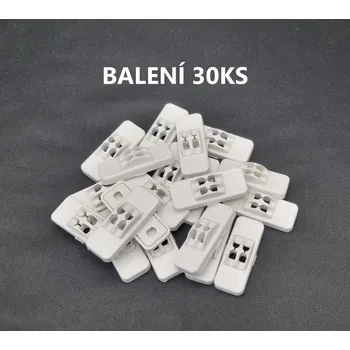 Žaluzie Kasko Aretace řetízku BÍLÁ balení 30ks 136/30 Kasko