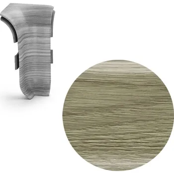 soklová lišta NOVÁK Vnitřní roh k soklové liště PVC urban legend 56x23 flexibilní NGOU90