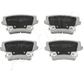 Brzdová destička Sada brzdových destiček, kotoučová brzda ASHIKA 51-09-902