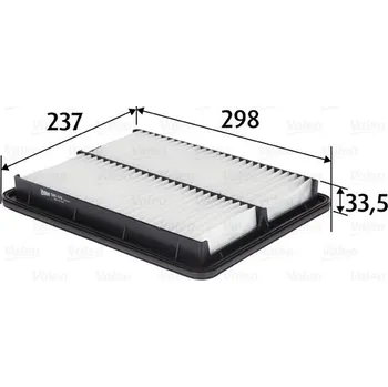 Filtr do auta Vzduchový filtr VALEO 585478