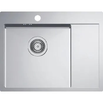 Nerezový dřez Alveus Quarto - Dřez 62x48 cm, levý, nerez 1124383