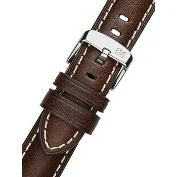 Řemínek na hodinky Kožený řemínek Morellato Masaccio 4808B71.034 M, hnědý