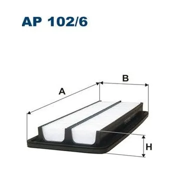 Filtr do auta Vzduchový filtr FILTRON AP 102/6