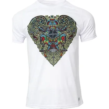 cyklistický dres Funkční triko KOLOR Ghost Rider - bílé Velikost: S