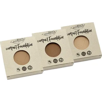 Přípravek na tvář PuroBio Kompaktní make-up 9g - náplň 01 PuroBio Kompaktní make-up - náplň: 01